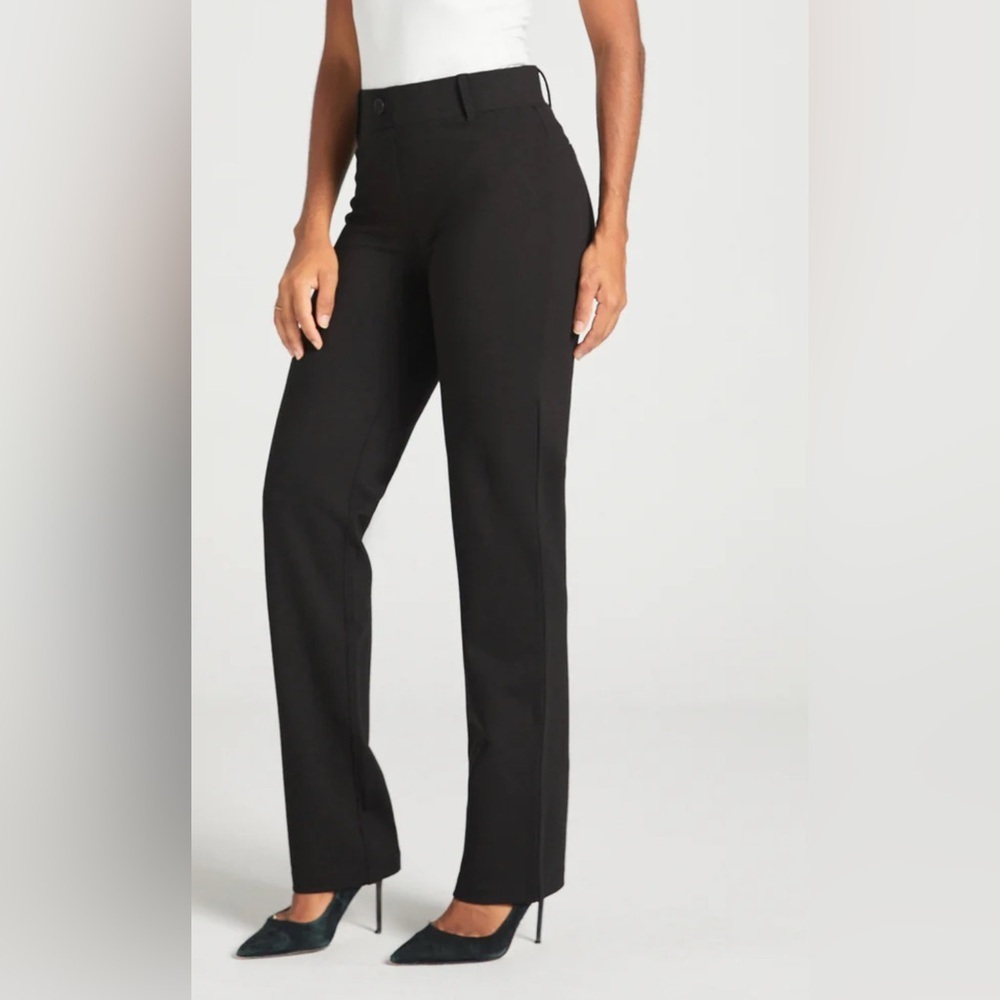 Betabrand Black Women's Trousers